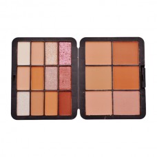 Тіні д/повік BSimone 12-кольорів +румяна 6-кольорів арт.1029А *12