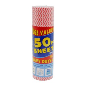 Серветки в рулоні HUGE VALUE 25*25см 50шт (Бавовна) арт.603