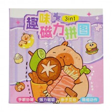 Пазл-головоломка магнітний 3в1 Капібара/My Little Pony Мікс арт.3286 *24