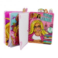 Блокнот А5 Barbie в лінію на спіралі з закладками арт.РР-007