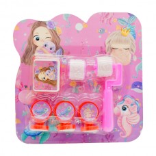 Штамп Набір 3шт+ролик з запаскою +подушечка з фарбою арт.QL-8818