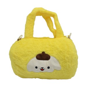 Сумка дитяча Хутряна бочка Мультяшки на замку через плече Мікс *6