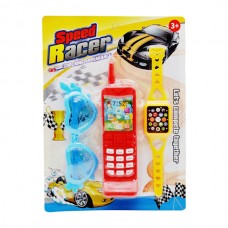 Іграшковий набір Телефон, годинник і окуляри на блістері Мікс арт.858-6