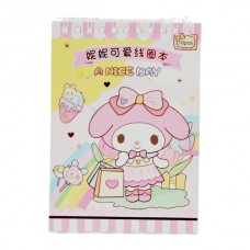 Блокнот А6 A Nice Day на спіралі з наліпками арт.SZ-209 *24