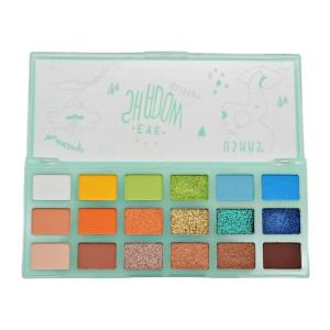 Тіні д/повік USHAS 18-кольорів арт.ES3762-4 *12