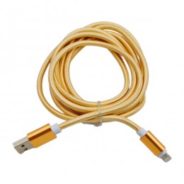 Кабель USB CABLE 1шт 2м плетений Айфон арт.13#-2