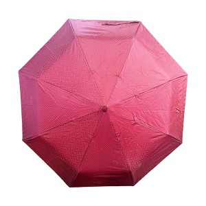 Парасоля жіноча напівавтомат Кольорова візерунок 