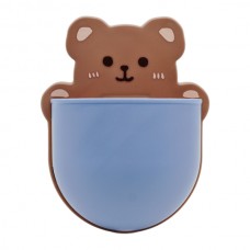 Органайзер д/дрібниць 1шт пластик навісний самоклеючий Ведмідь арт.968-8980
