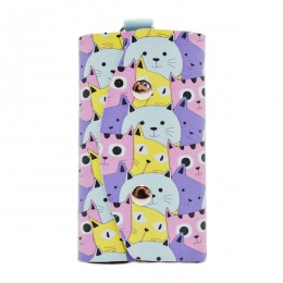 Ключниця Брелок 1шт Екошкіра Дитяча Малюнок Мікс *12