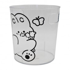 Відро д/сміття MINI S Прозоре Малюнок Зайчик арт.239-1002