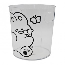 Відро д/сміття MINI S Прозоре Малюнок Зайчик арт.239-1002
