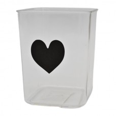 Стакан д/дрібничок 6,5*8см Прозорий арт.Y308-Q25-135