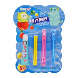 Набір Бульбашок Ceilipo Мильних+Жув. Гумка 1шт*10г+2шт арт.ТУ1001-М