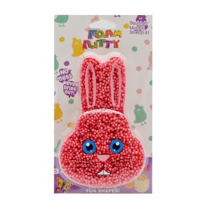 Пластилін Кульковий Foam Putty 1шт Зайчик/Курча арт.FB103/FB104