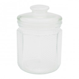 Банка Скляна 850мл д/сипучих прод з кришкою