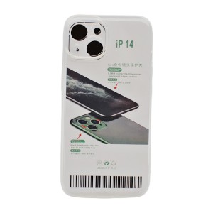 Чохол д/тел силікон iPhone 14 Прозорий