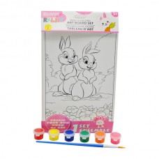 Набір д/творчості ZHLIBANG Розмальовка/фарби/пензлик/палітра арт.Е-905А