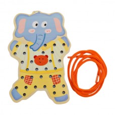 Іграшка деревяна Шнурівка Тваринки арт.7513