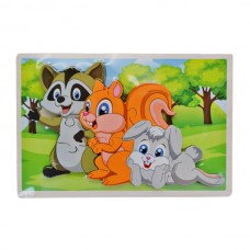 Іграшка деревяна 3D пазл Тваринки Мікс арт. 2021