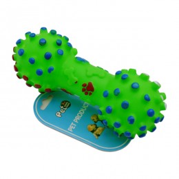 Іграшка д/собак PetFangFang 1шт Гантеля шипи 16см арт.1052#-008 *12