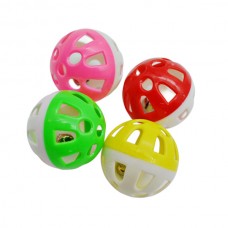 Іграшка д/котів PetFangFang 4шт Мячик з дзвоником арт.1052#-006 *12