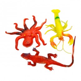 Іграшка-антистрес 1шт Тваринки Силіконові Мікс арт.236-10 *28