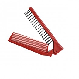 Розчіска-гребінець 1шт кишенькова розкладна Мікс *12