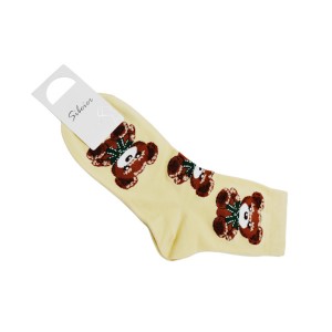 Шкарпетки жін Sibeier/SBE 1пара Принт Мікс 311#-01 *10