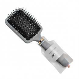 Розчіска HairComb Масажка Прямокутна Широка Сіра арт.9586-PR86