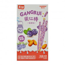 Соломка GANGRUI 48г в глазурі Чорниця *36