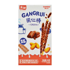 Соломка GANGRUI 48г в глазурі Шоколад *36