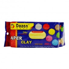 Пластилін скульптурний Dozen 250г кольоровий арт.PCL250