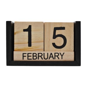 Календар настільний Кубики дерев'яні Мікс арт.6818-10/11