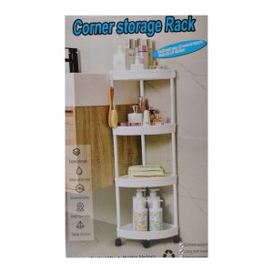 Полиця кутова 88*25*34см 4-х рівнева пересувна арт.171-13 (9608)