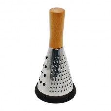 Тертка WELLMES Конусна деревяна ручка з опорою арт.WB02-6