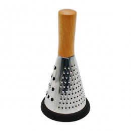 Тертка WELLMES Конусна деревяна ручка з опорою арт.WB02-6
