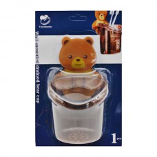 Стакан д/зубних щіток Youyidoudou навісний самоклеючий Ведмедик арт.9280RWC
