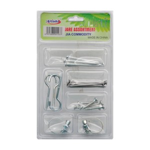 Набір Aribas Цвяхи+шурупи+гачки+хомут 6 кейсів арт.6109 *12