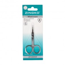 Ножниці манікюрні Zingko сталь вигнуті 9см