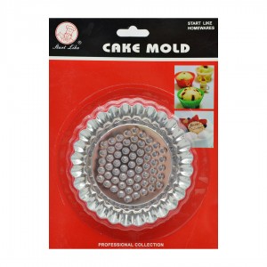 Форма д/випічки тарталеток StarLike d=9см 3шт металева арт.1118-57 *12