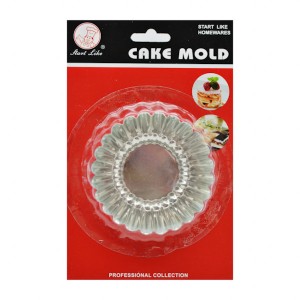 Форма д/випічки тарталеток StarLike d=7,5см 3шт металева арт.1118-59 *12