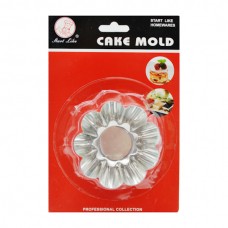 Форма д/випічки тарталеток StarLike d=7см 3шт металева арт.1118-60 *12