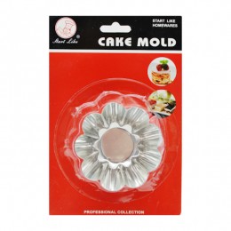 Форма д/випічки тарталеток StarLike d=7см 3шт металева арт.1118-60 *12