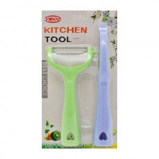 Ніж Овочечистка YIBOO 2шт пластикова ручка арт.1118-24