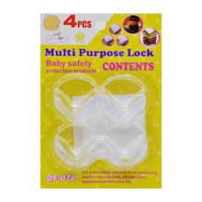 Кутики Силіконові 4шт д/захисту на гострі кути Круглі Великі арт.1118-11