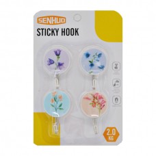 Гачки самоклеючі 4шт Senhlio арт.1118-53