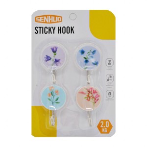 Гачки самоклеючі 4шт Senhlio арт.1118-53