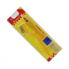 Набір TianMu Пензлик №1+щітка дротяна арт.1118-74 *12