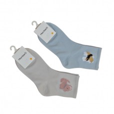 Шкарпетки дитячі MianXiaoQ високі Принт Мікс *10