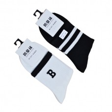 Шкарпетки чол. Deodornt 25-28см високі Білі/Чорні Принт Мікс *10